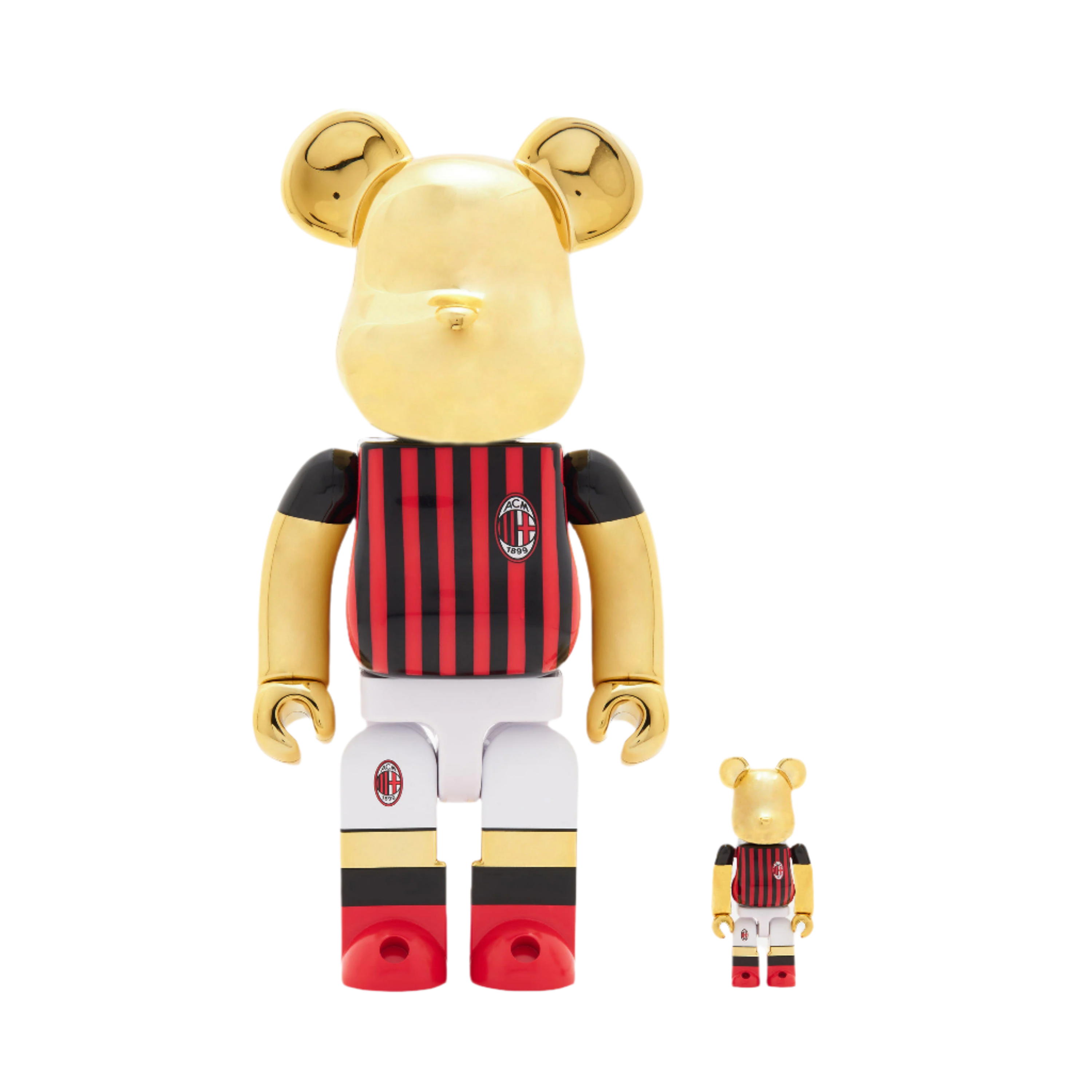 BE@RBRICK AC Milan 100% & 400% - 2 PIECE SET | AC Milan Store