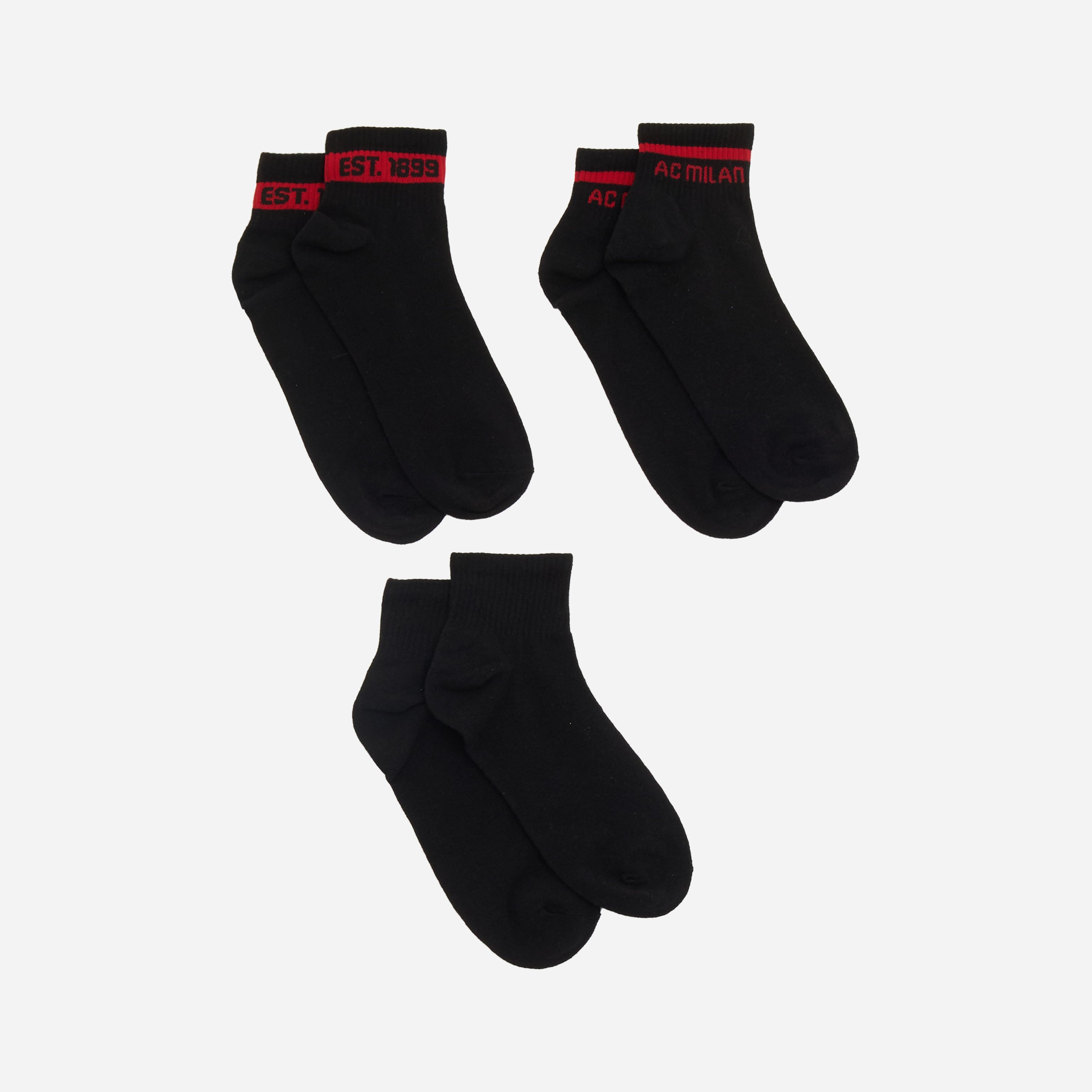 AC MILAN ASSORTED SOCKS SET