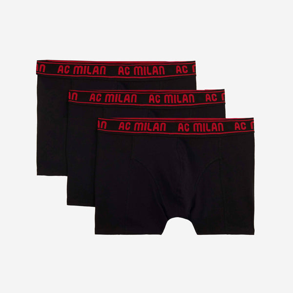 AC MILAN MEN'S BLACK UNDERWEAR SET