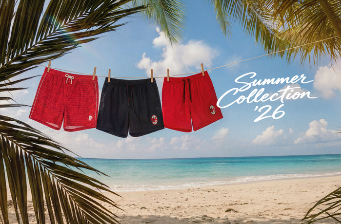AC MILAN ESSENTIAL COLLECTION RED ZIPPED HOODIE