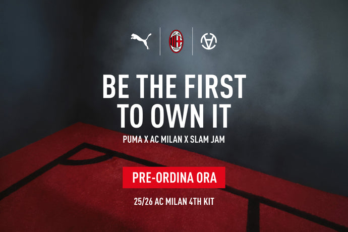 MAGLIA GARA ROSSA PUMA X AC MILAN X SLAM JAM