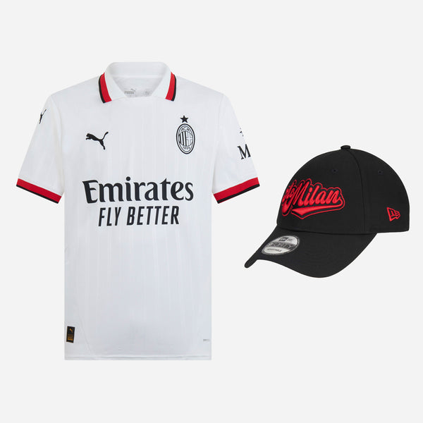 MILAN AWAY 2024/25 JERSEY + NEW ERA X AC MILAN URBAN CAP