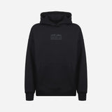 AC MILAN CASCIAVIT BLACK AND GREY HOODIE
