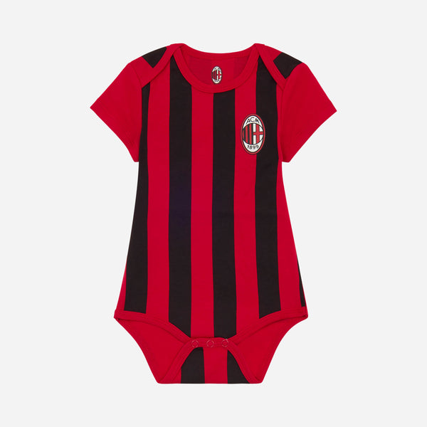 AC MILAN RED&BLACK NEWBORN BODYSUIT