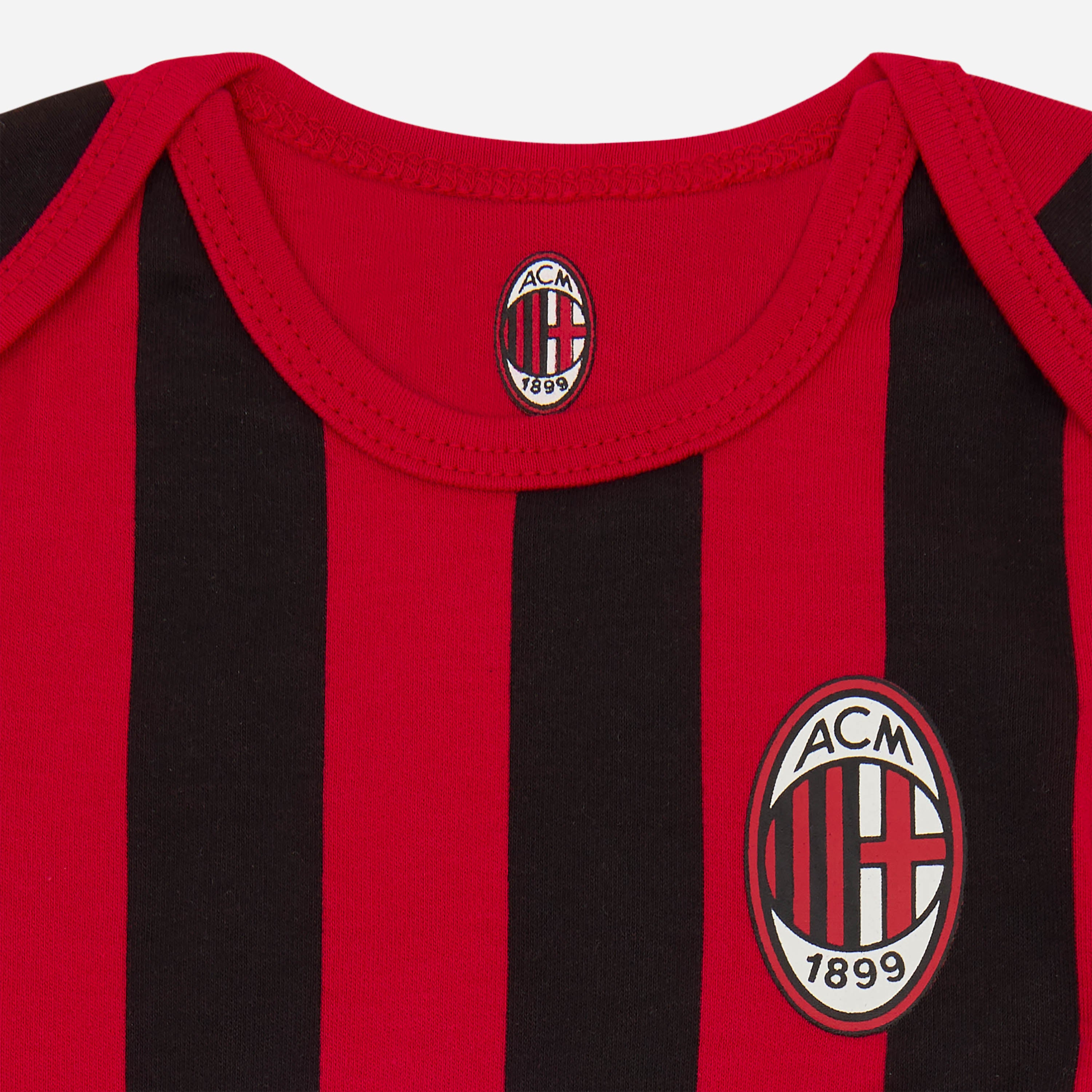 AC MILAN RED&BLACK NEWBORN BODYSUIT