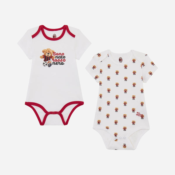 AC MILAN NEWBORN BODYSUIT SET