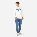 AC MILAN COLLEGE COLLECTION WHITE HOODIE