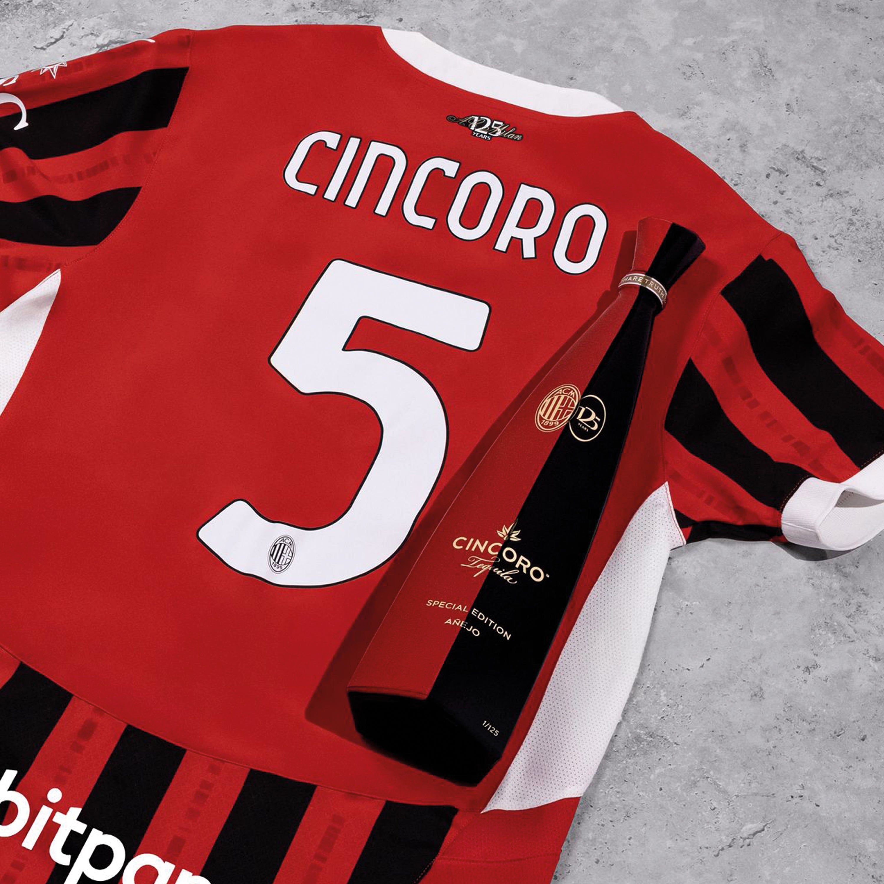 TEQUILA CINCORO AC MILAN 