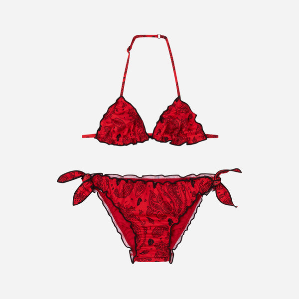 ワンピース水着 MC2 SAINT BARTH Celestine Bikini Top Rosso Celestine Bikini Top MC2 SAINT BARTH - Nugnes1920