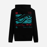 ACM x RL10 - BLACK OVERSIZE HOODIE WITH BACK PRINT