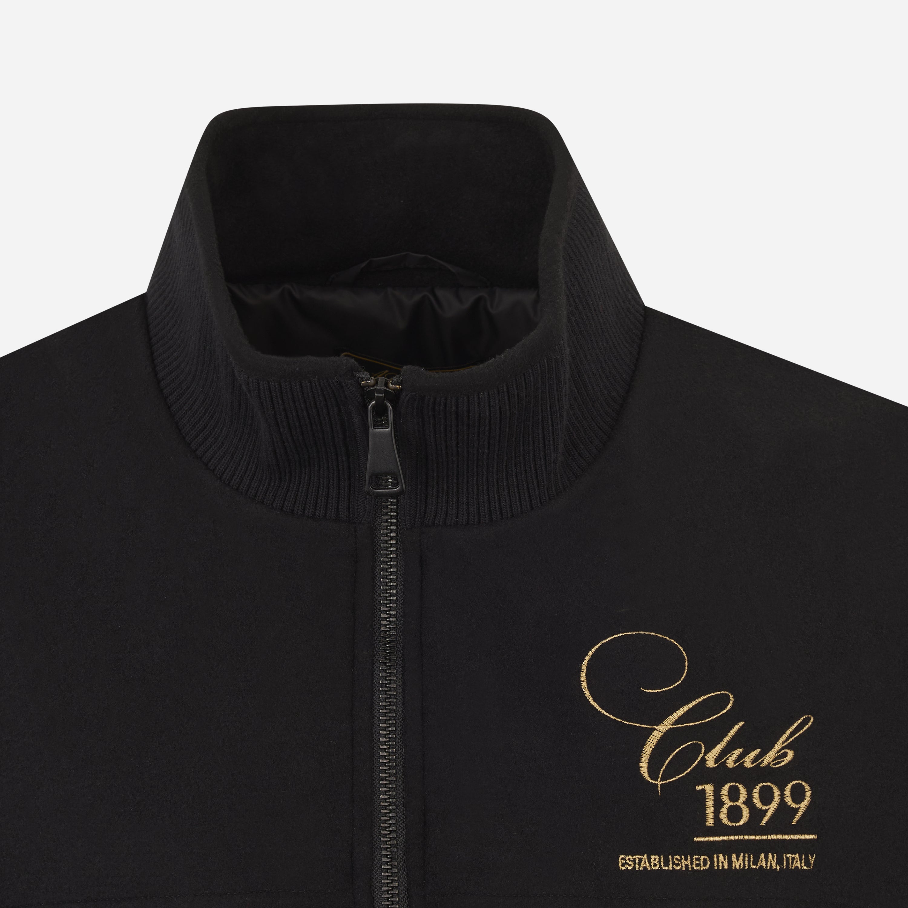 AC MILAN BLACK WAISTCOAT - CLUB 1899