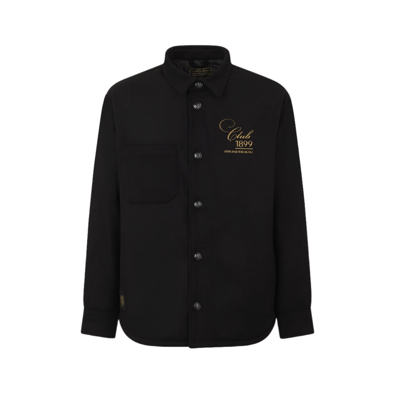 AC MILAN BLACK SHIRT JACKET - CLUB 1899