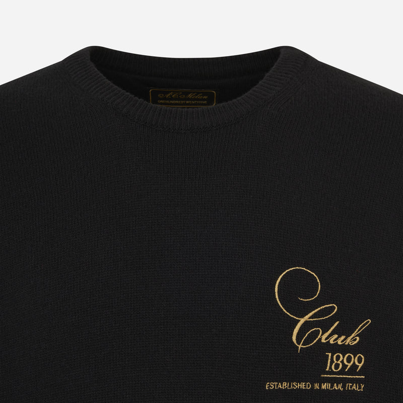 MAGLIONE NERO MILAN - CLUB 1899