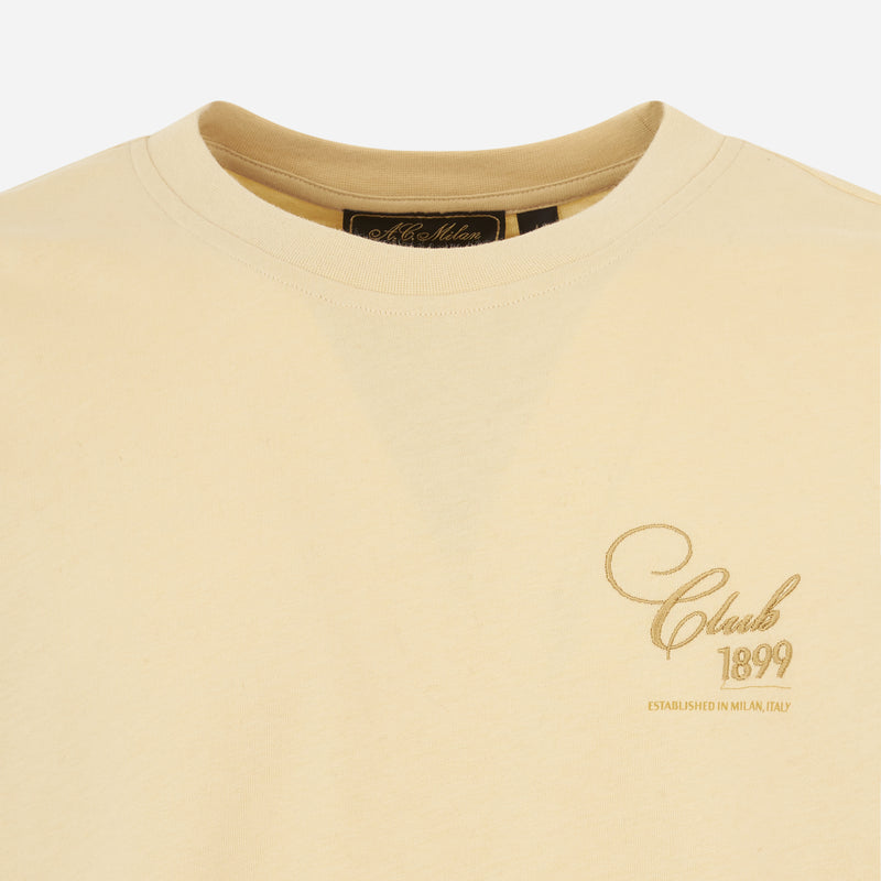 AC MILAN LIGHT BEIGE T-SHIRT - CLUB 1899