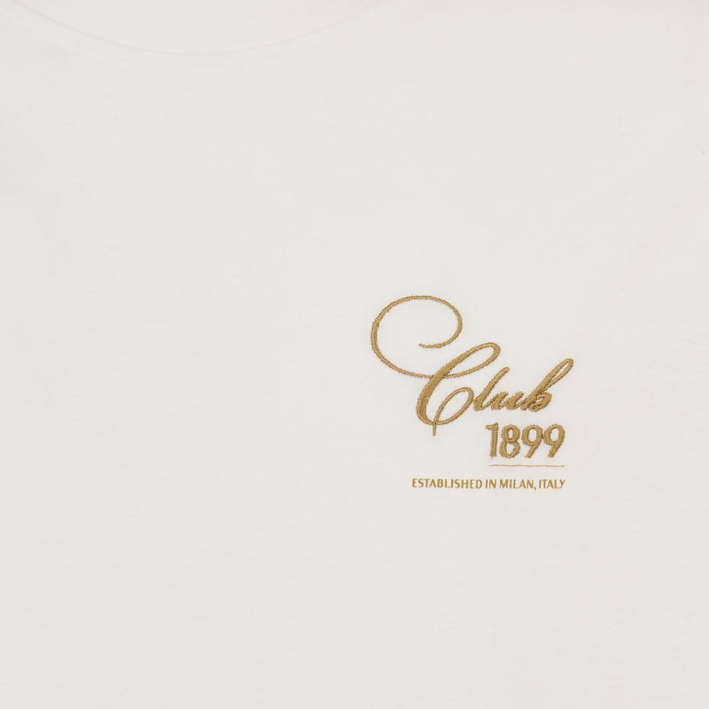 AC MILAN WHITE T-SHIRT - CLUB 1899