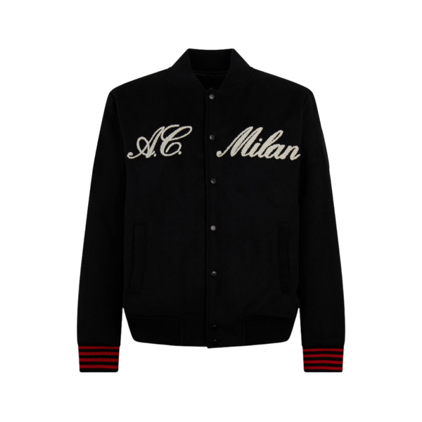 AC Milan x NY Yankees - VARSITY JACKET WITH FRONT AND BACK LOGO