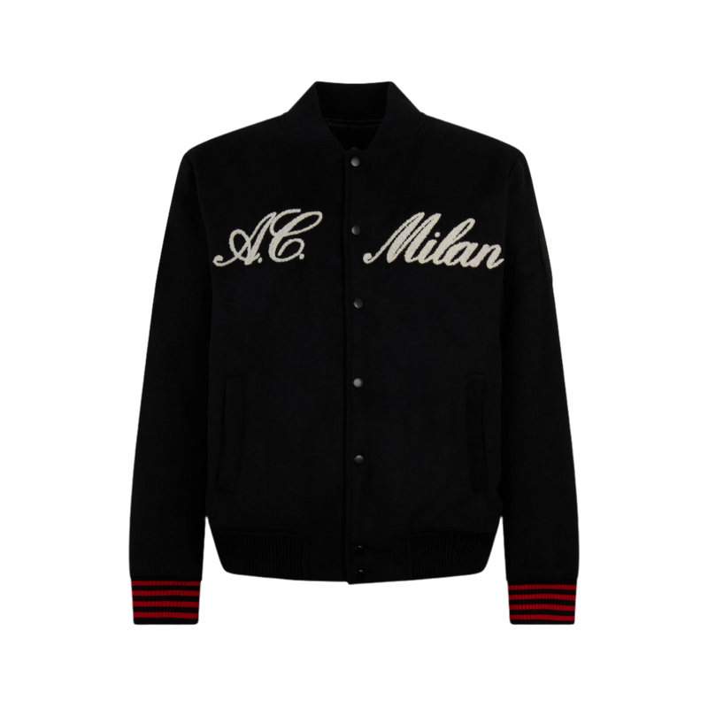 AC Milan x NY Yankees - GIACCA VARSITY CON SCRITTA SUL FRONTE E RETRO