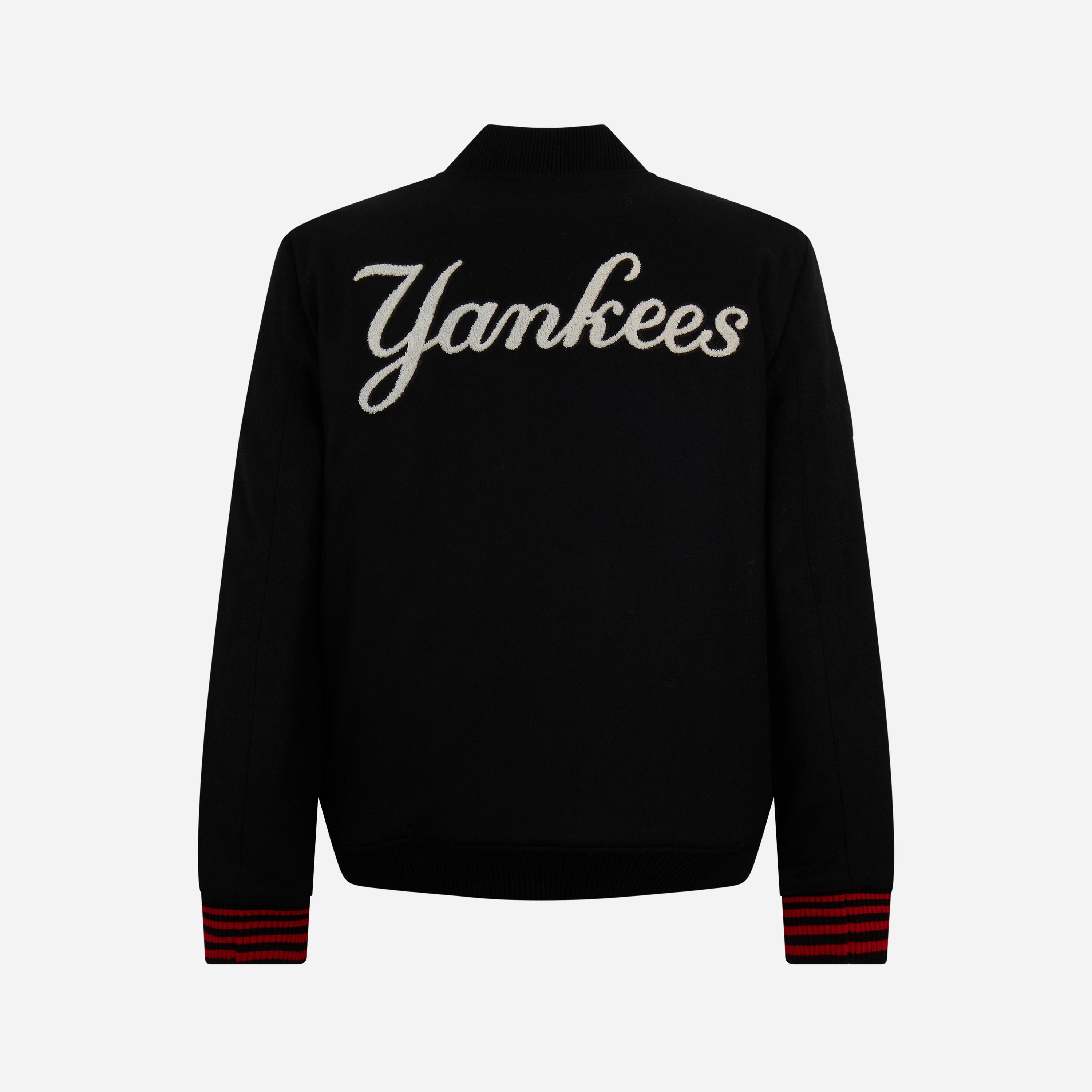 AC Milan x NY Yankees - VARSITY JACKET WITH FRONT AND BACK LOGO