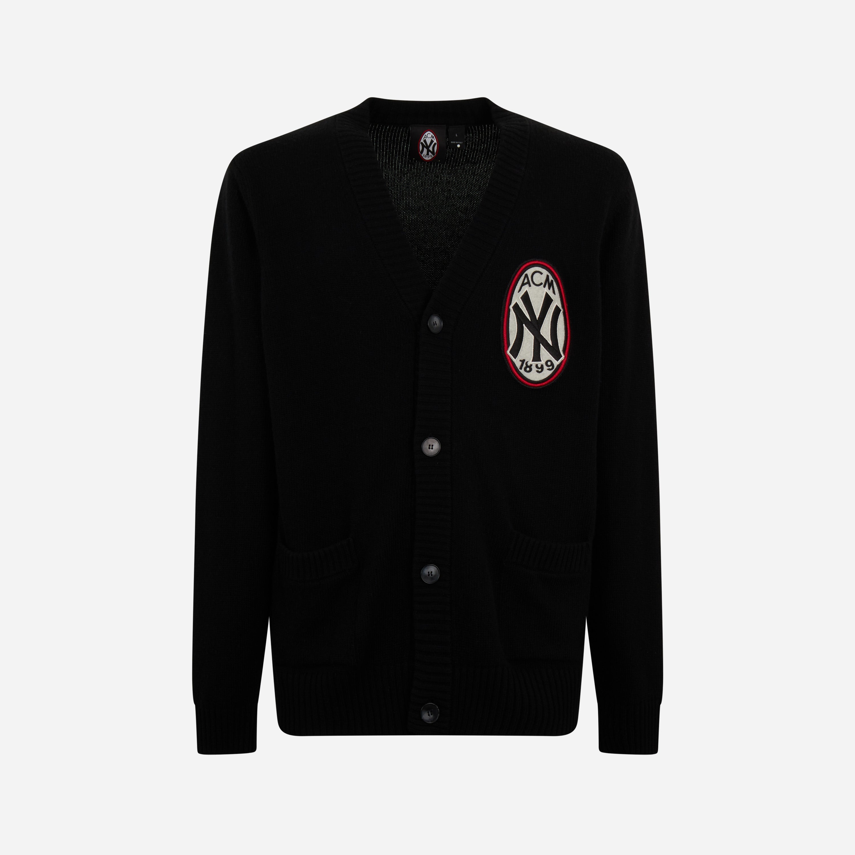 AC Milan x NY Yankees - CARDIGAN WITH LOGO