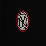 AC Milan x NY Yankees - BLACK TSHIRT WITH FRONT AND BACK LOGO