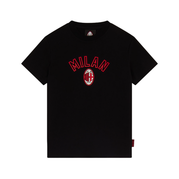 AC Milan x NY Yankees - TSHIRT BAMBINO CON SCRITTA SUL FRONTE E RETRO