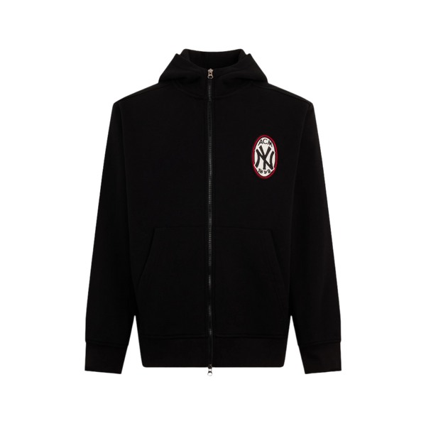 AC Milan x NY Yankees - FELPA CON ZIP E CAPPUCCIO