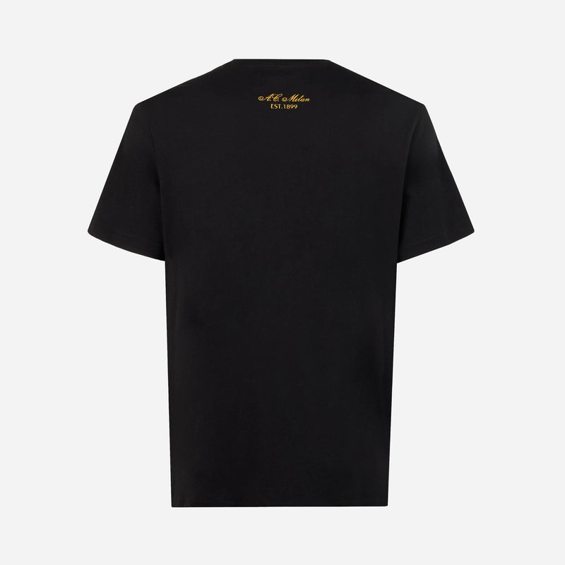 AC MILAN GOLD ESSENTIAL COLLECTION T-SHIRT