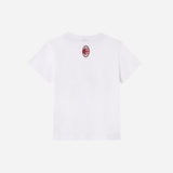 AC MILAN KIDS WHITE TSHIRT TEDDY COLLECTION