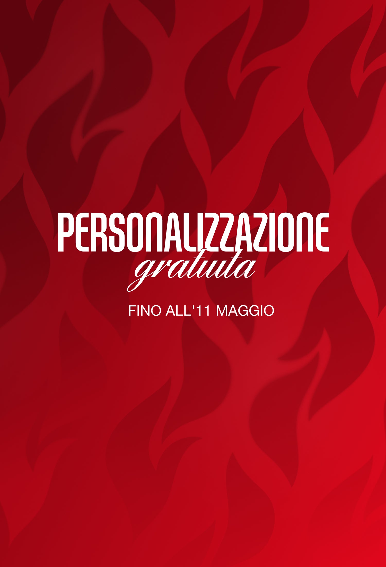 <p>PERSONALIZZAZIONE GRATUITA</p>