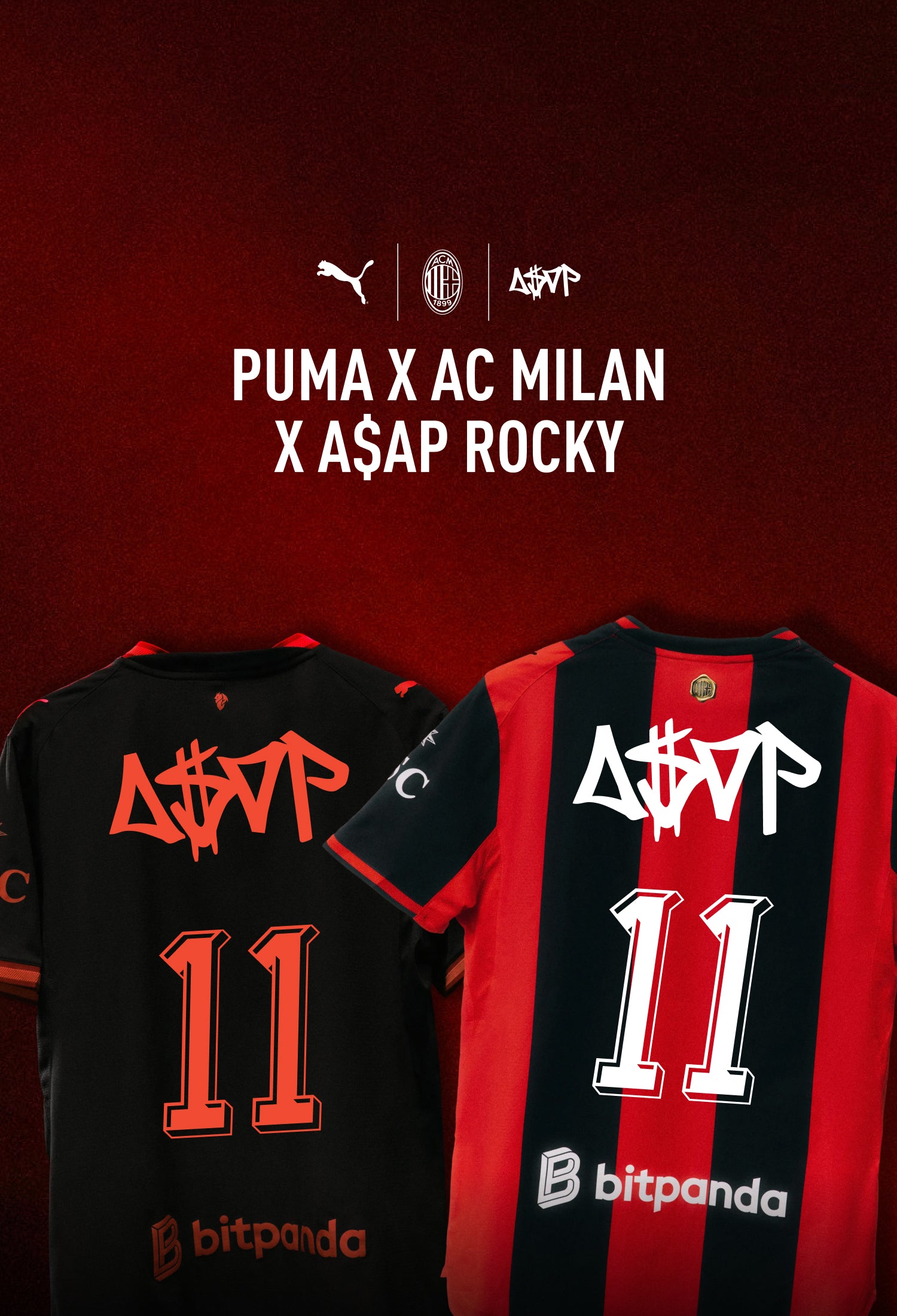<p>PUMA X AC MILAN X ASAP ROCKY</p>