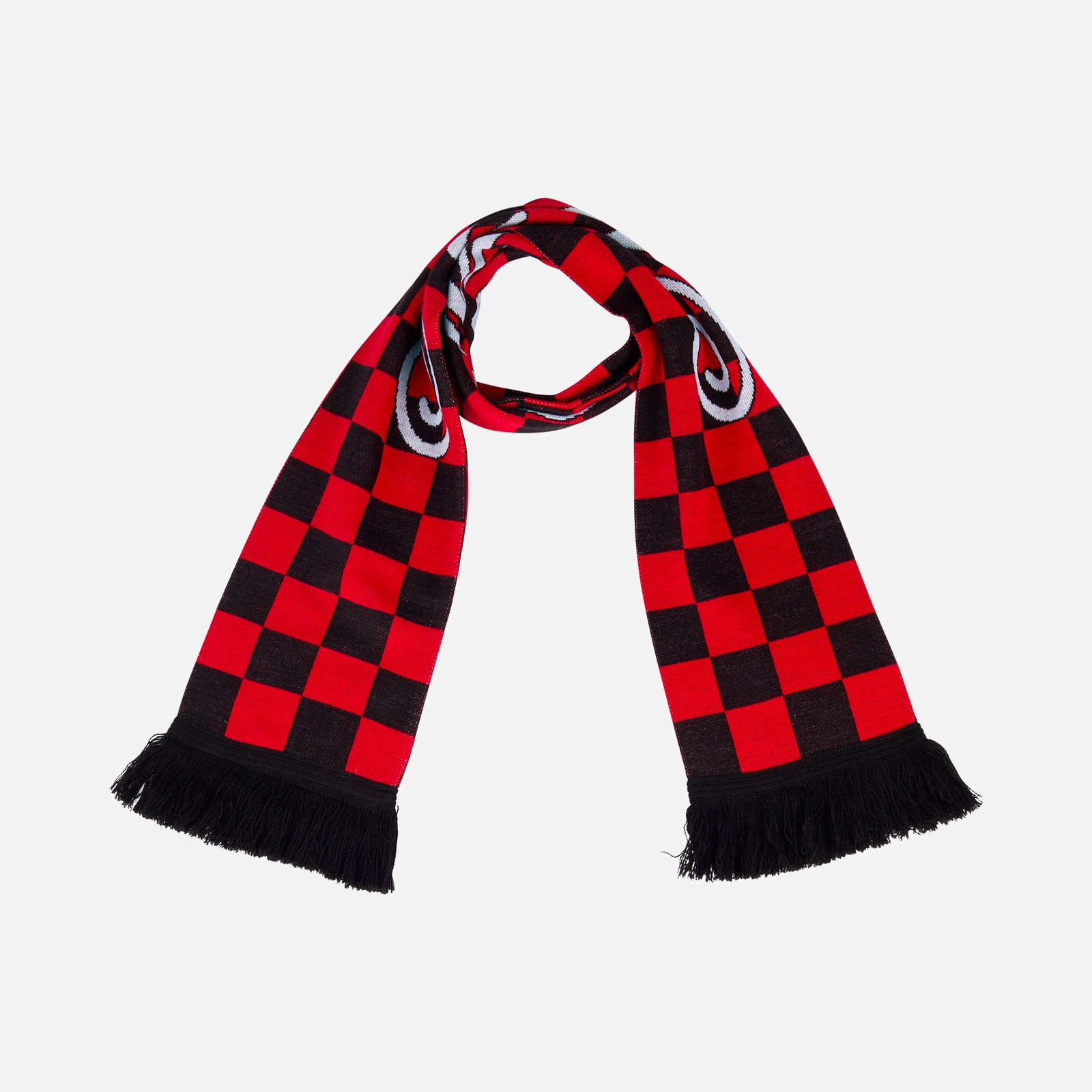 AC MILAN CHECKERED SCARF | AC Milan Store