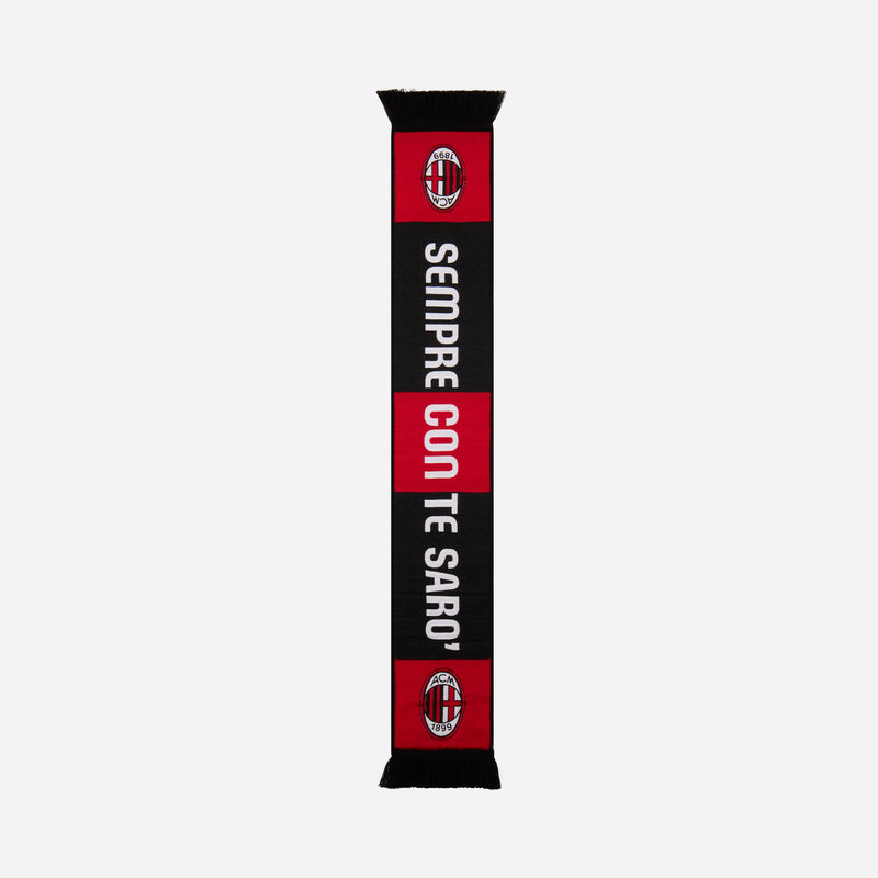 AC MILAN SCARF SEMPRE CON TE SARO'