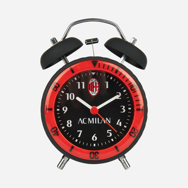 AC MILAN BLACK ALARM CLOCK