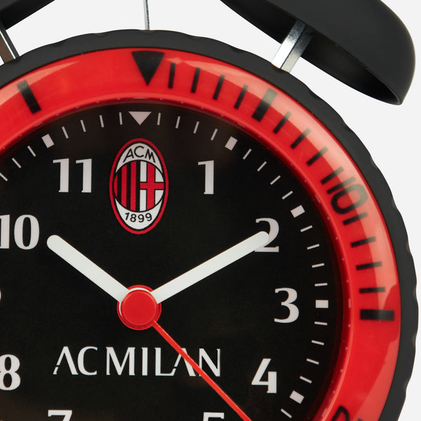 AC MILAN BLACK ALARM CLOCK