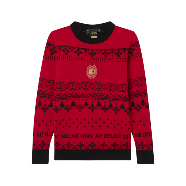 AC MILAN KIDS CHRISTMAS JUMPER