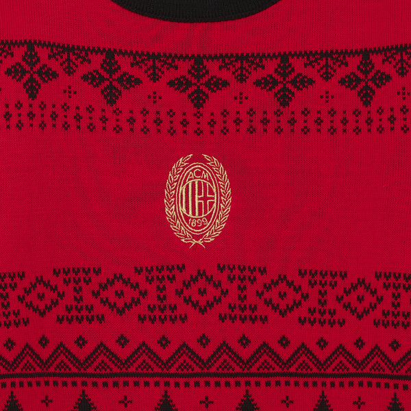 AC MILAN KIDS CHRISTMAS JUMPER