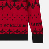 AC MILAN KIDS CHRISTMAS JUMPER