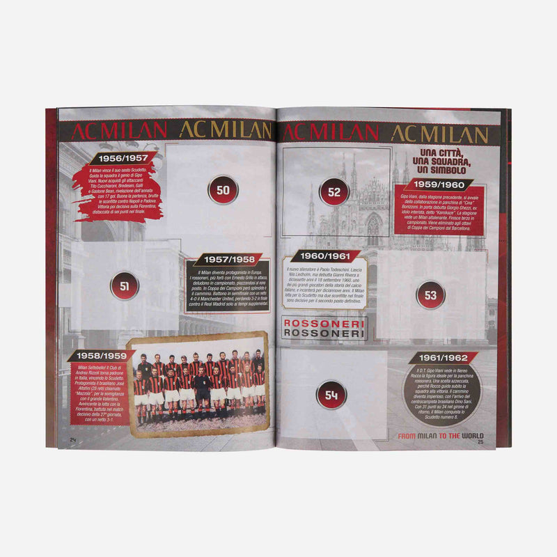 Milan Written Sticker MILAN STICKER ALBUM | AC Milan Store