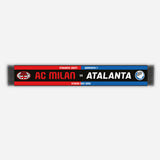 AC MILAN - ATALANTA MATCHDAY SCARF