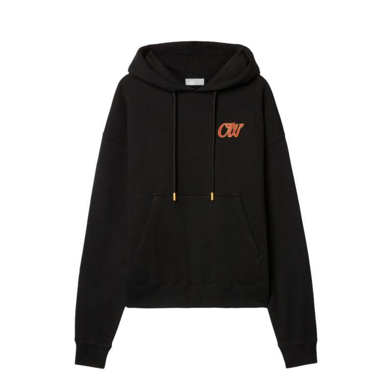 AC MILAN X OFF-WHITE - LOGO HOODIE