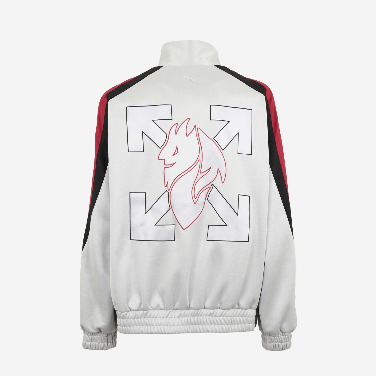 TRACK SWEATSHIRT PUMA X AC MILAN X OFF-WHITE™ 2024/25 | AC TRACK SWEATSHIRT PUMA X AC MILAN X OFF-WHITE™ 2024/25 | AC