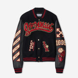 AC MILAN X OFF-WHITE- VARSITY JACKET