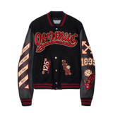 AC MILAN X OFF-WHITE- VARSITY JACKET