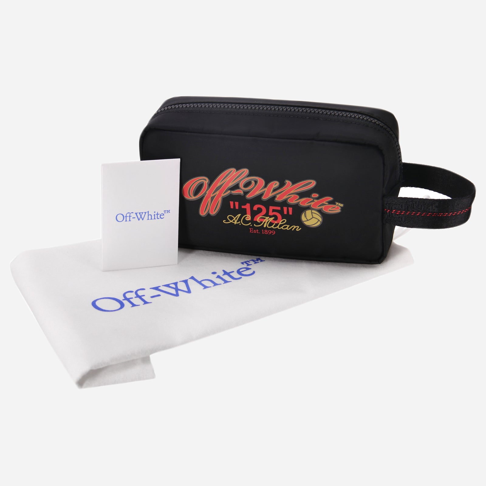 AC MILAN X OFF-WHITE - TOILETRY POUCH | AC Milan Store