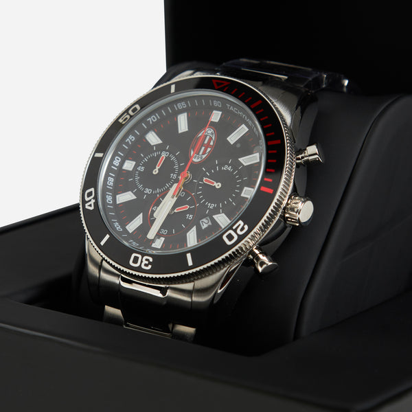 AC MILAN STEEL WATCH