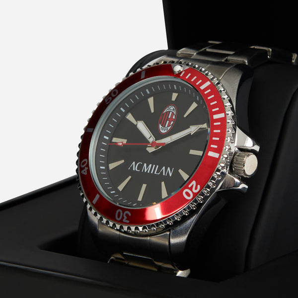 AC MILAN STEEL WATCH