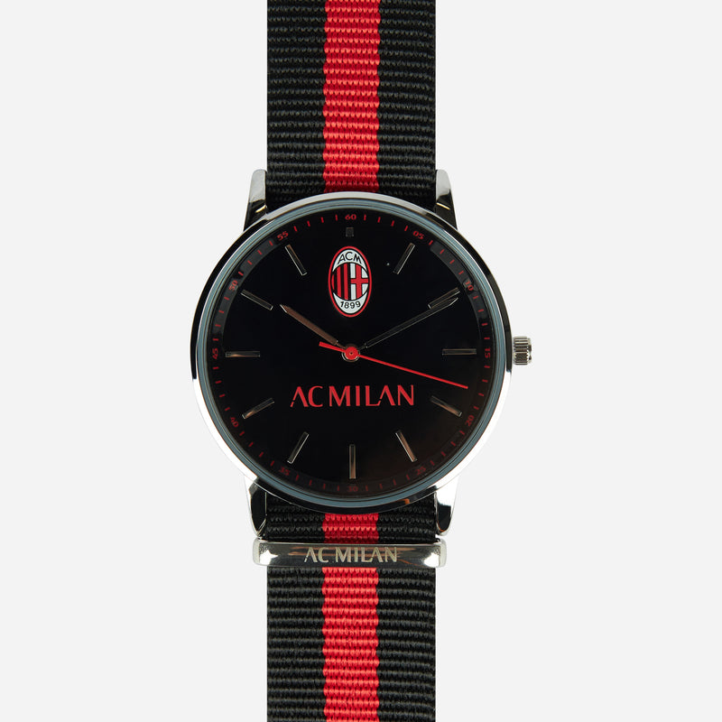 AC MILAN WATCH WITH FABRIC BAND