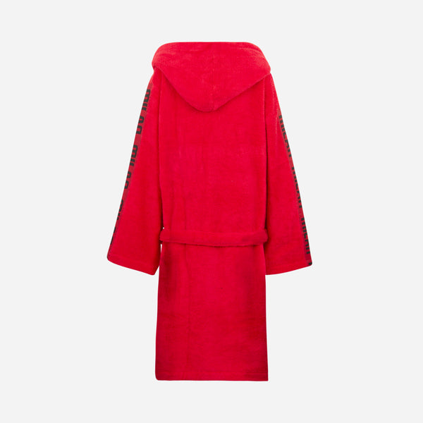 AC MILAN KIDS' RED BATHROBE