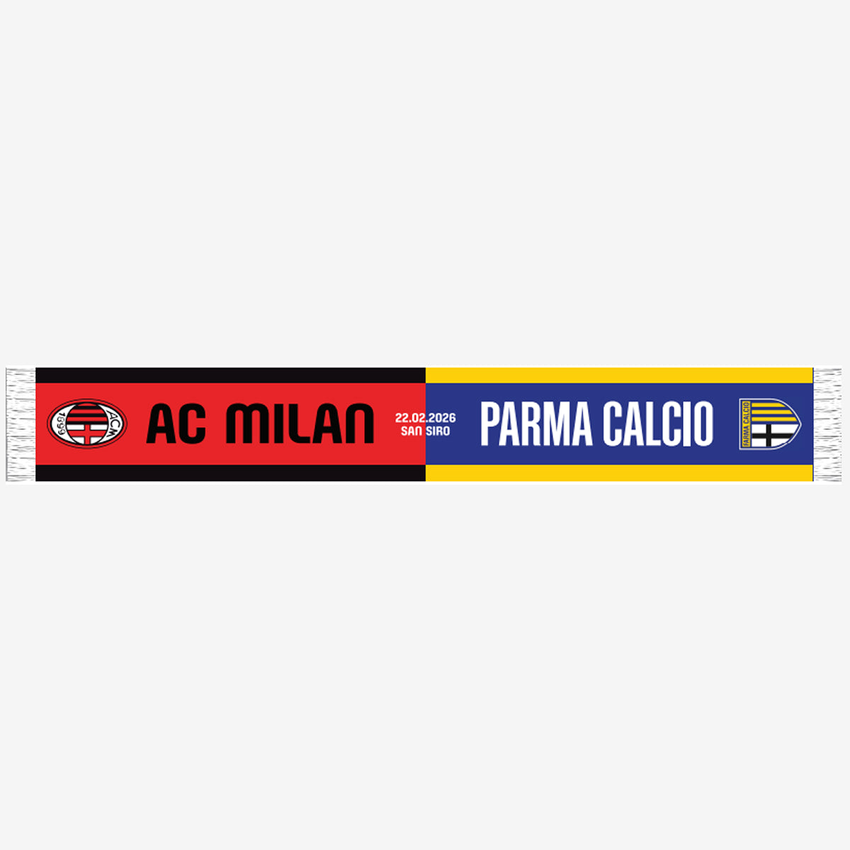 Matchday scarf Milan-Parma
