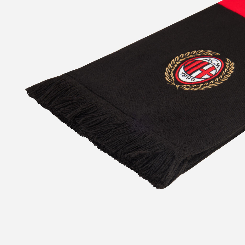 Sciarpa AC Milan Ufficiale - Linea ESS Con Logo, Unisex Per Tifosi Rossoneri - Foto 7